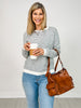 Raglan Sleeve Crew Neck Long Sleeve Sweater