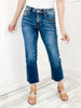 Vervet PALMER Mid-Rise Clean Cut Hem Crop Straight Jeans