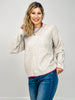 Long Sleeve Solid Knit Mock Neck Sweater
