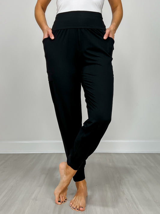 Butter Jogger with Side Pockets