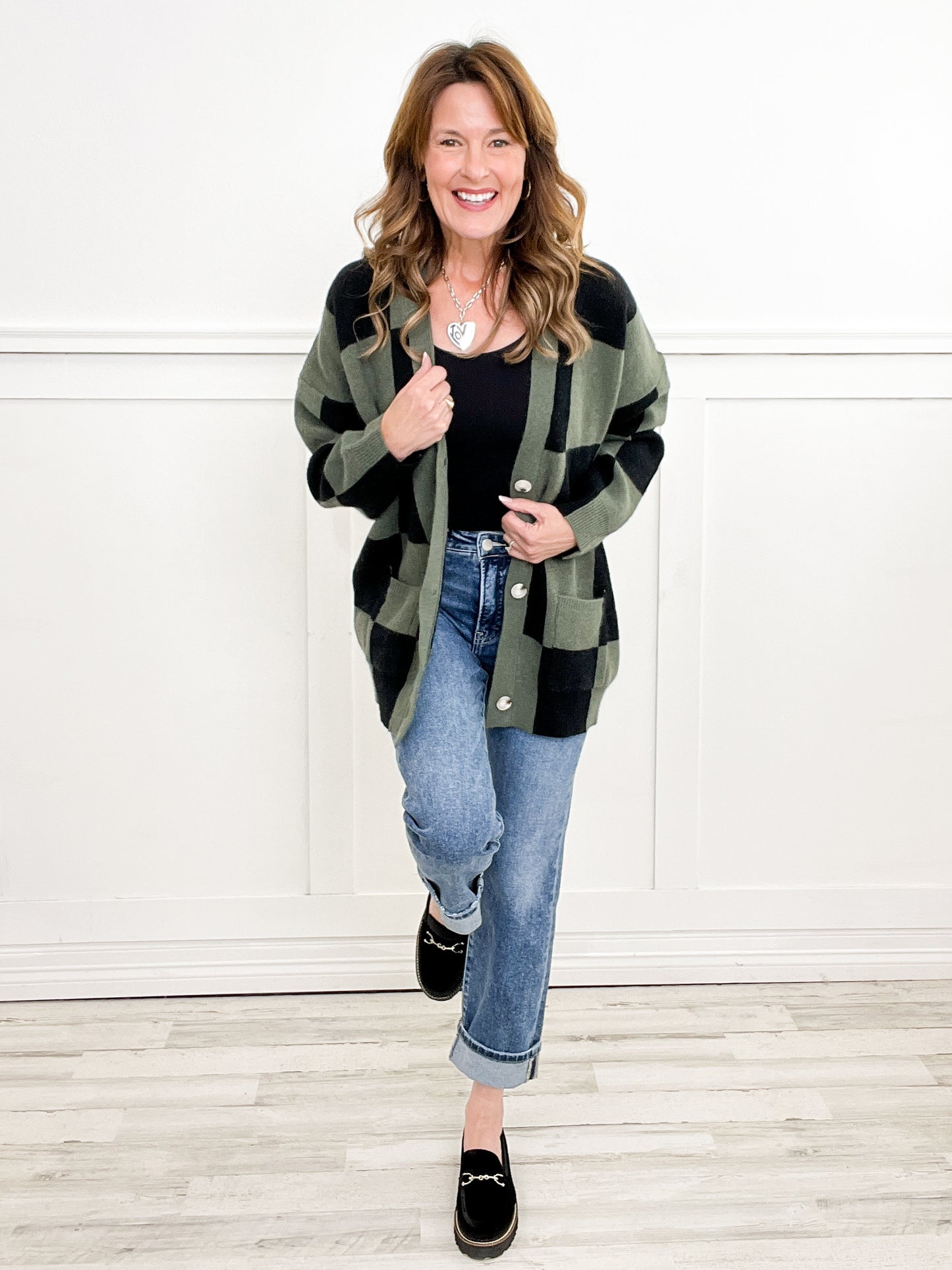 Risen FREESTYLE Tummy Control Hi-Rise Cropped Straight Jeans
