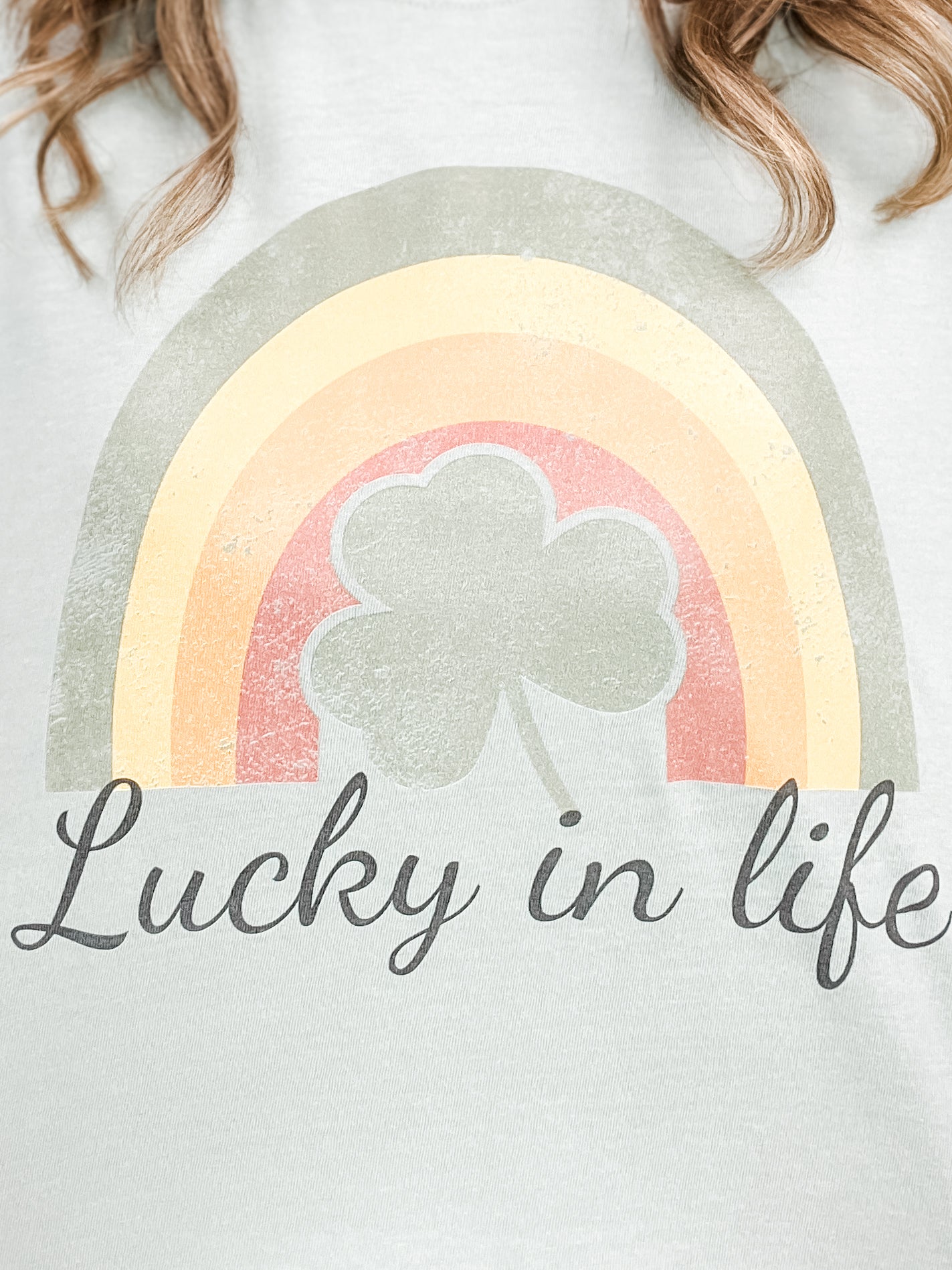 Lucky in Life Graphic Tee