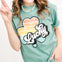 Rainbow Clover Graphic Tee