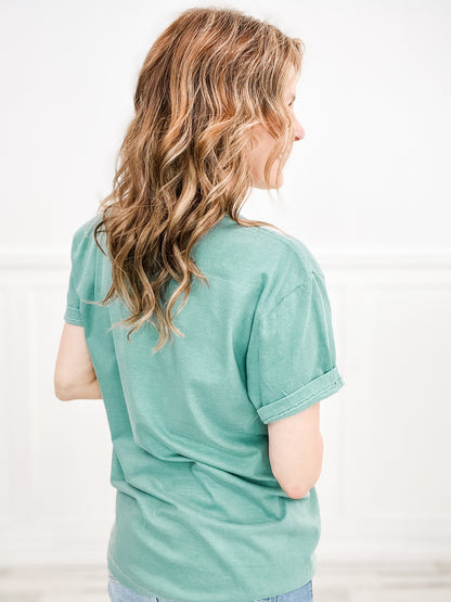 Rainbow Clover Graphic Tee