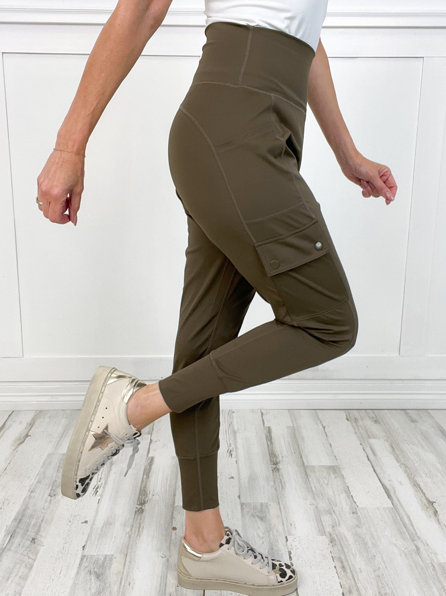 Utility Lycra-Blend Pants