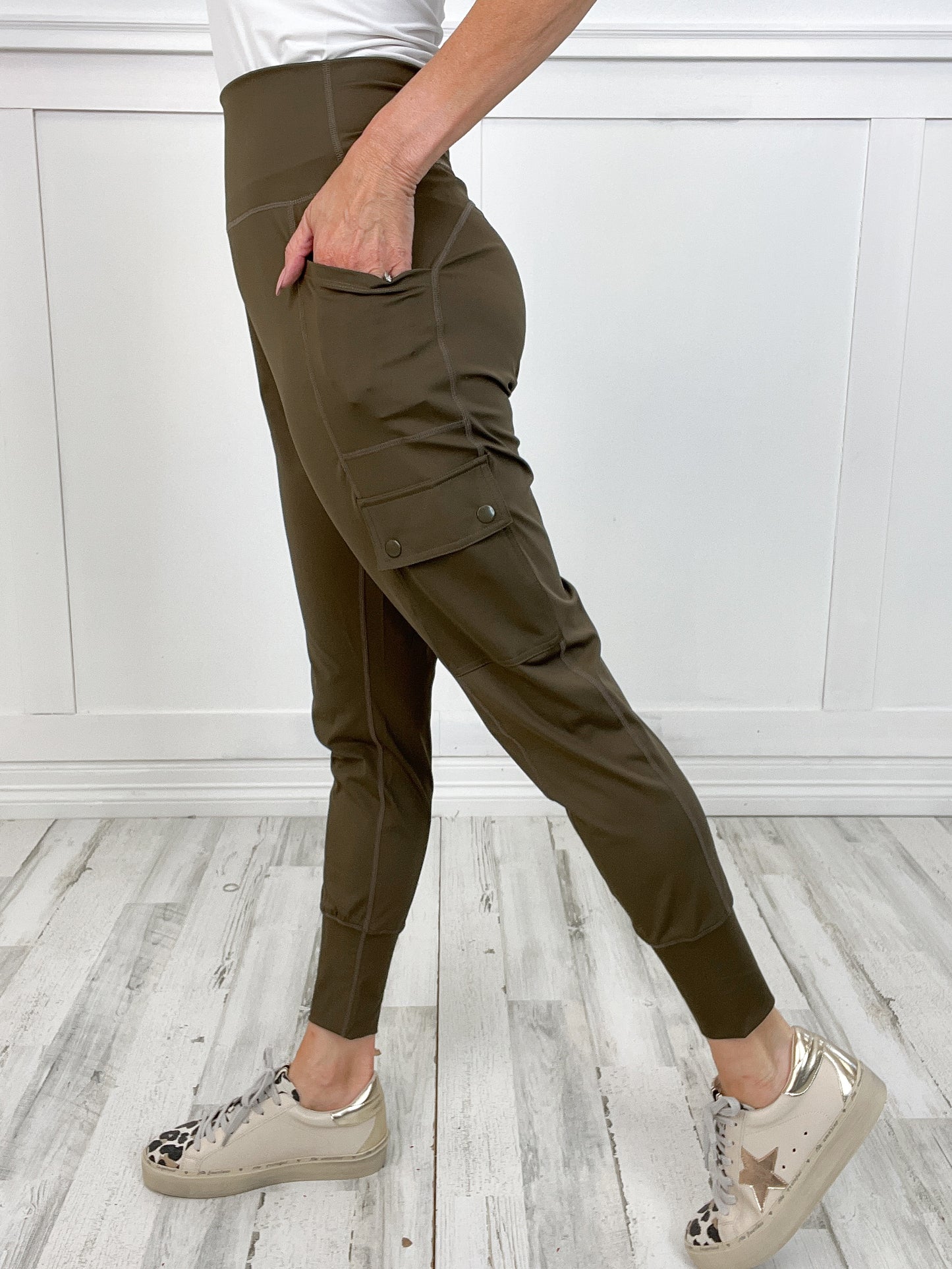 Utility Lycra-Blend Pants