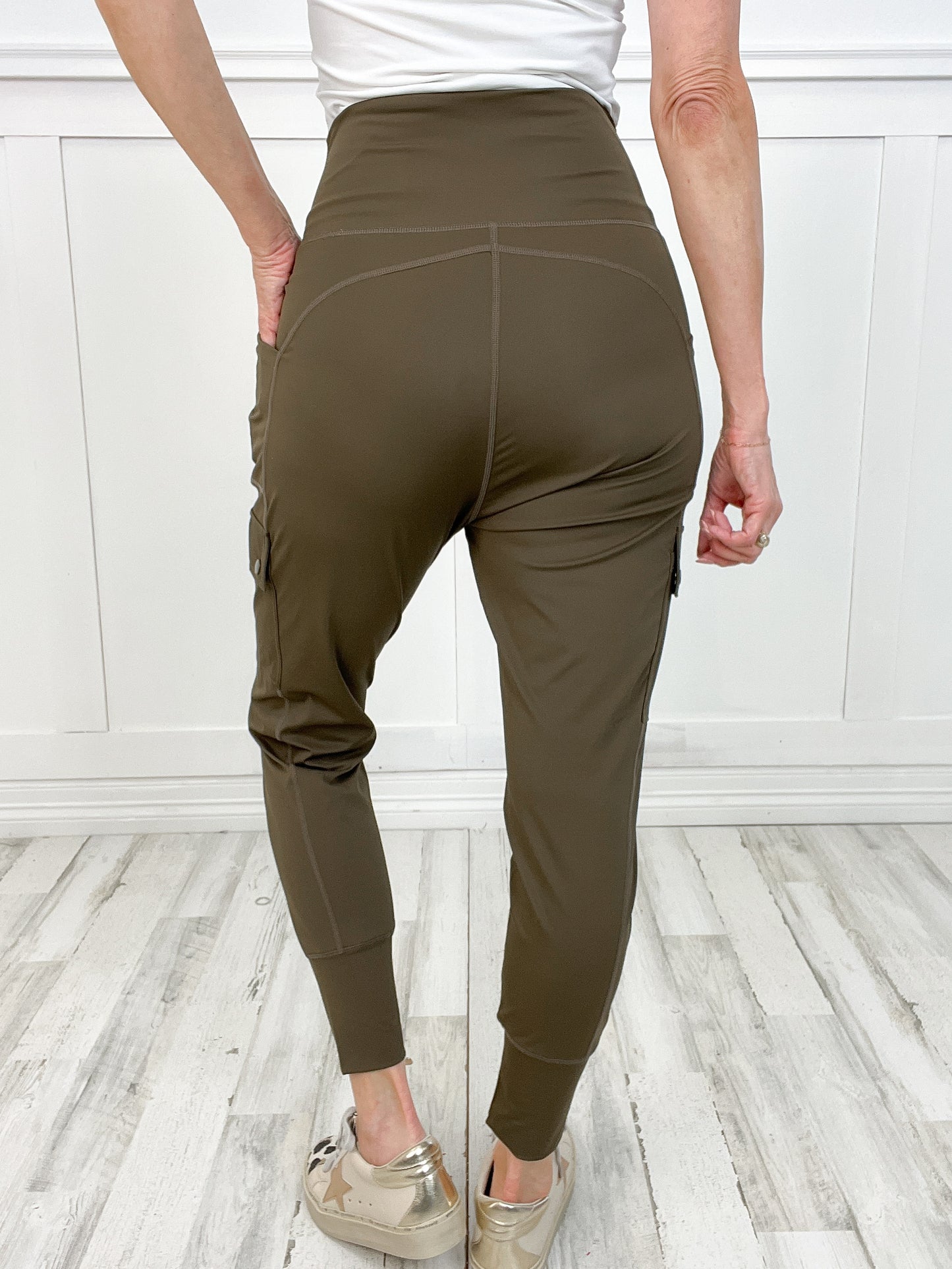 Utility Lycra-Blend Pants