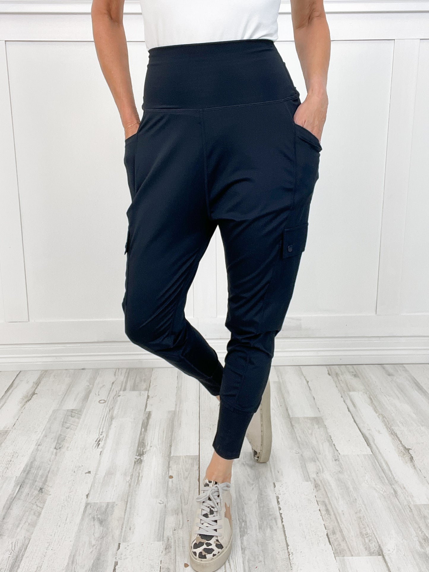 Utility Lycra-Blend Pants