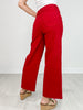 Soft Stretch High Waisted Twill Pants