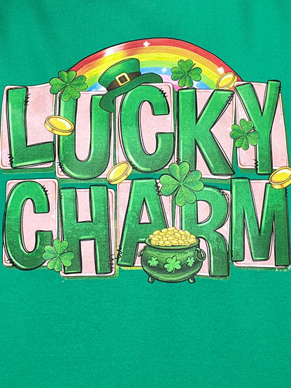 Lucky Charm Graphic Top