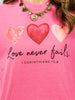 Love Never Fails Graphic Tee