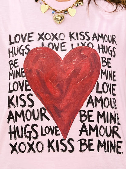 Painted Heart Graphic Tee