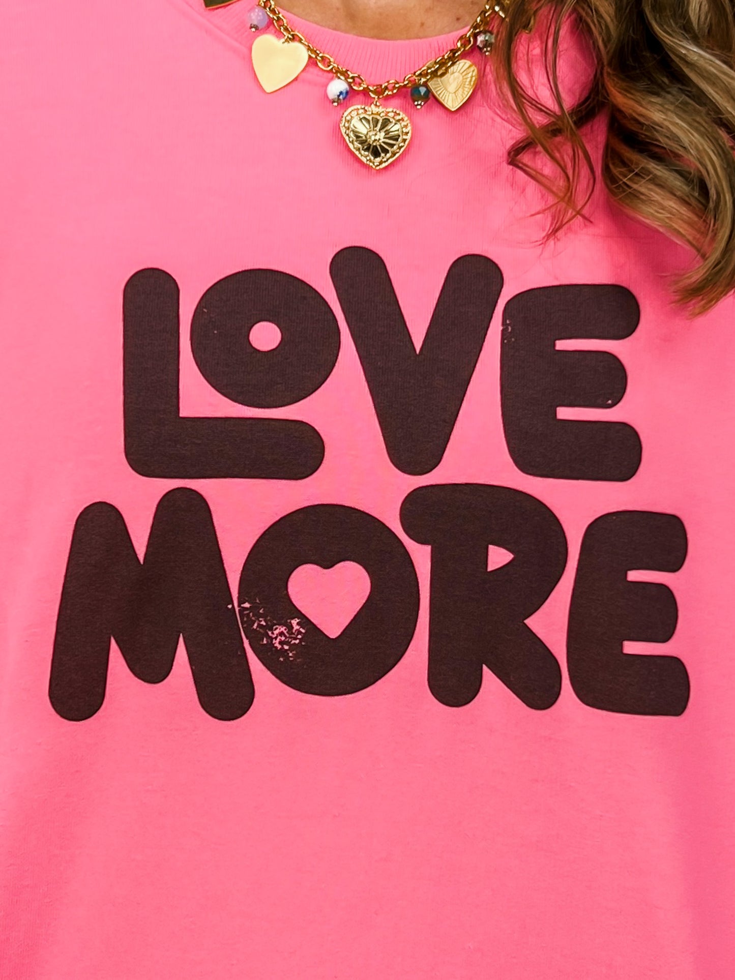 Love More Graphic Top