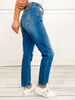 Judy Blue QUEEN OF HEARTS High Waist Boyfriend Fit Denim Jeans