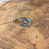 Double Turquoise Adjustable Rope Ring