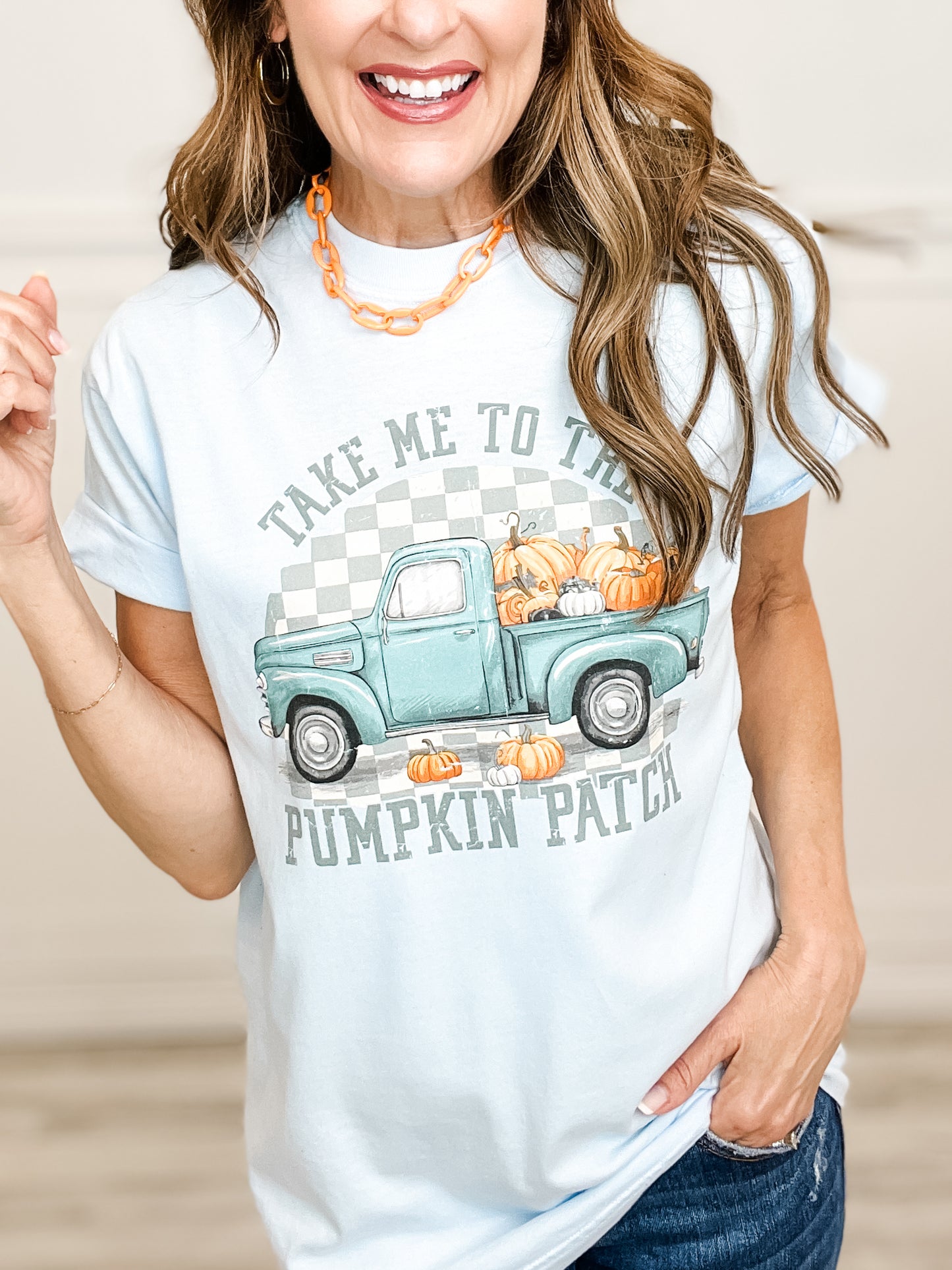 Take Me to The Pumpkin Patch Graphic Tee