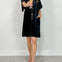 Puff Sleeves  Velvet Dress