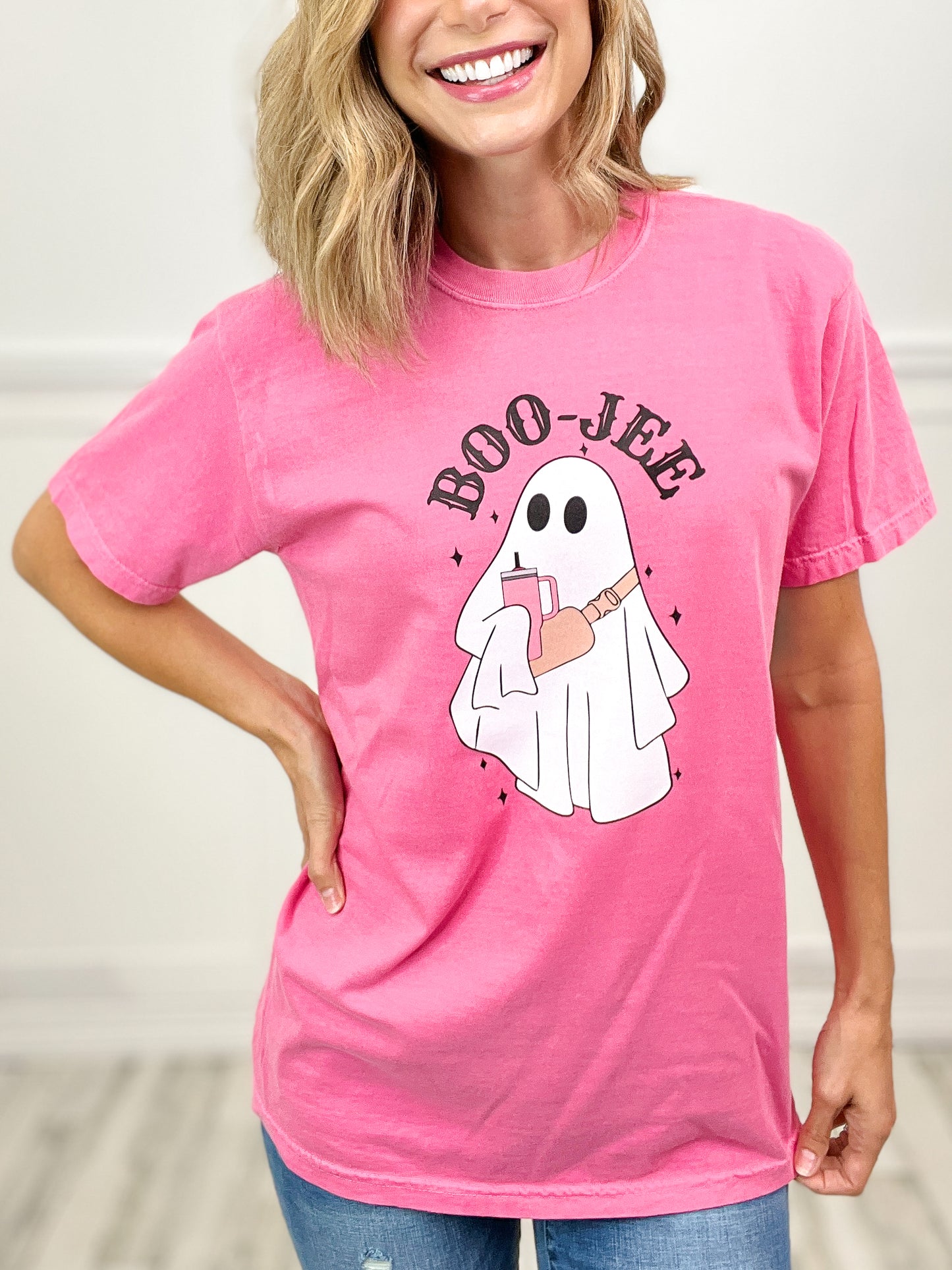 Boo-Jee Ghost Graphic Top