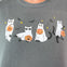 Cats Trick or Treating Graphic Top