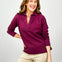 Malibu Vintage Long Sleeve V-Neck Top - GROUP B