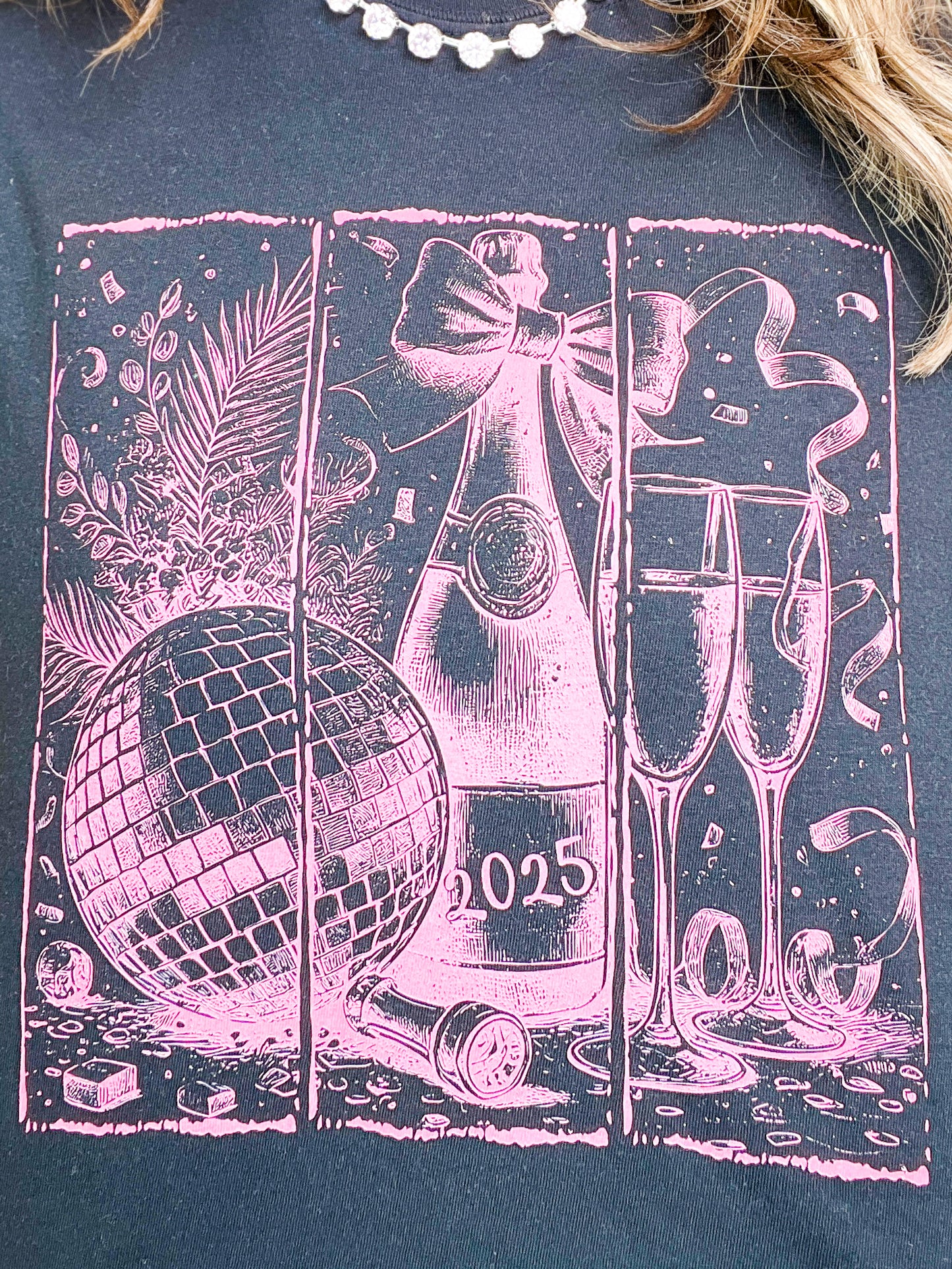 Vintage New Year Graphic Tee