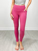 Tapered Band Essential Solid Highwaist Leggings