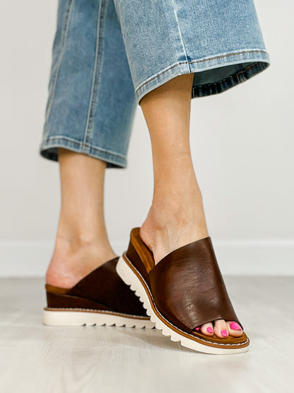 Pierre Dumas Expand-1 Sandals in Whiskey