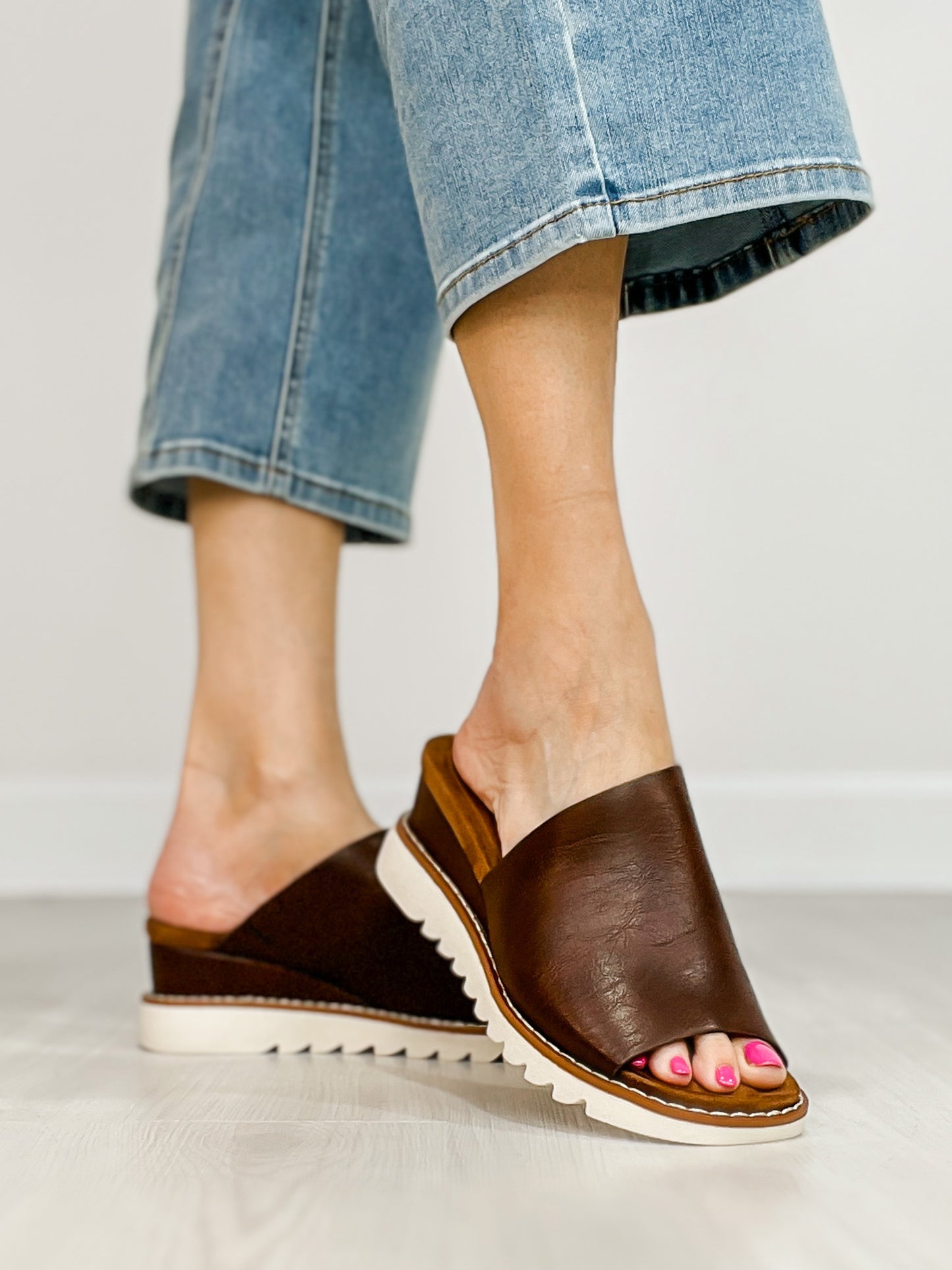 Pierre Dumas Expand-1 Sandals in Whiskey