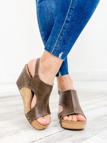 Corky Tiffanee Saddle Wedge Sandal