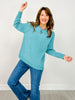 Long Sleeve Chenille Raglan Sweater Group A