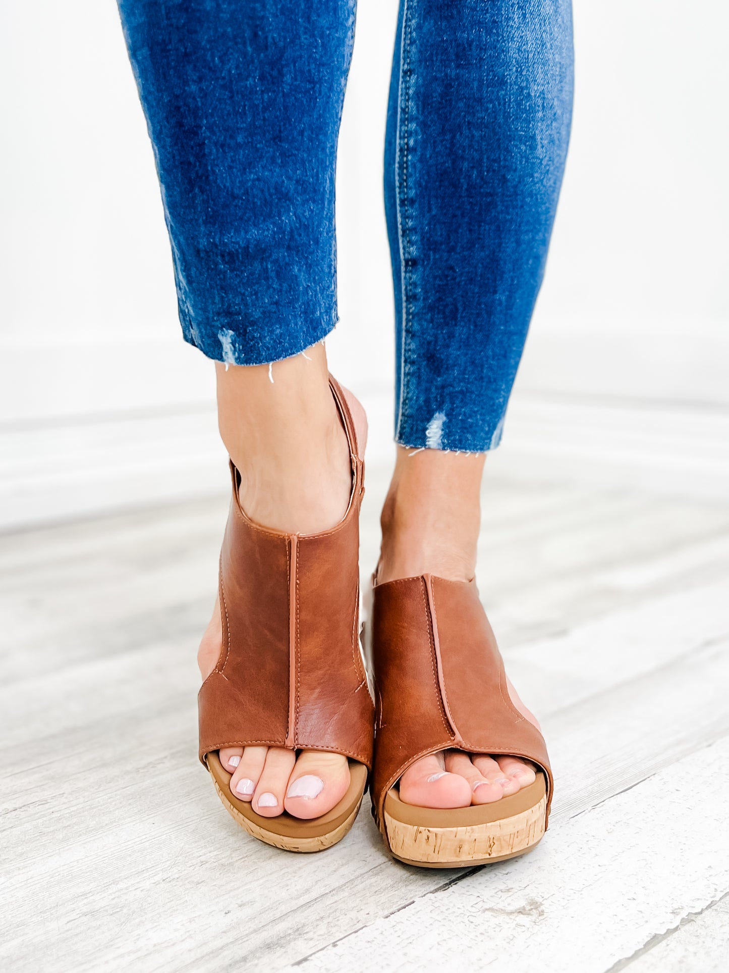 Corkys Carley Bourbon Wedge Sandal