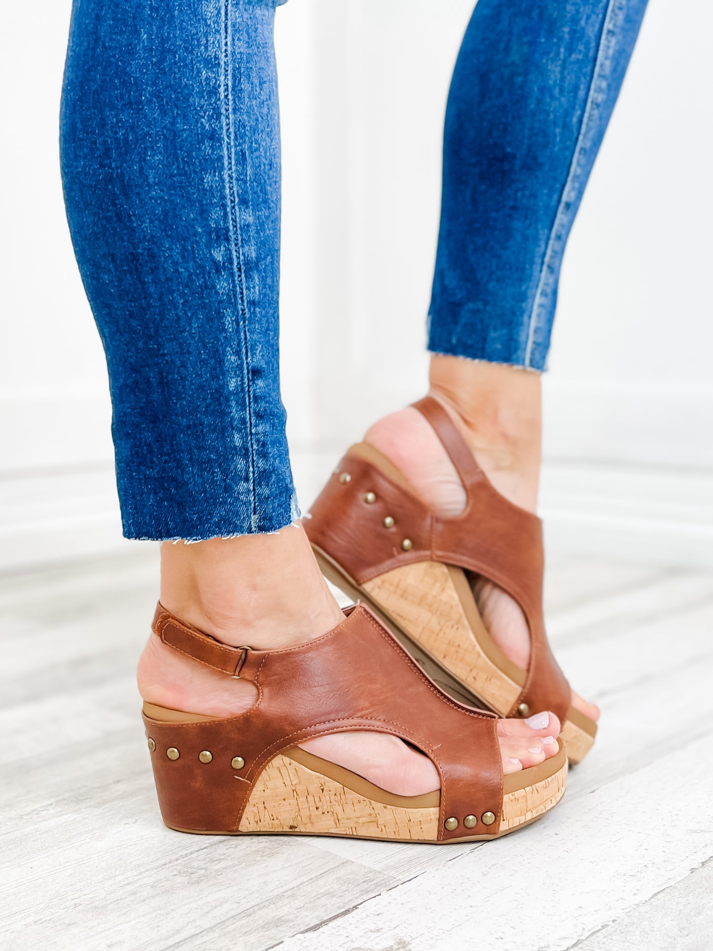 Corkys Carley Bourbon Wedge Sandal