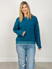 Exposed Seam Round Neck Sweater - GRP A