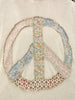 Peace Patch Front Cotton Jersey 3/4 Sleeve Top