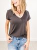Ultra Soft Relaxed Fit V-Neck Tee