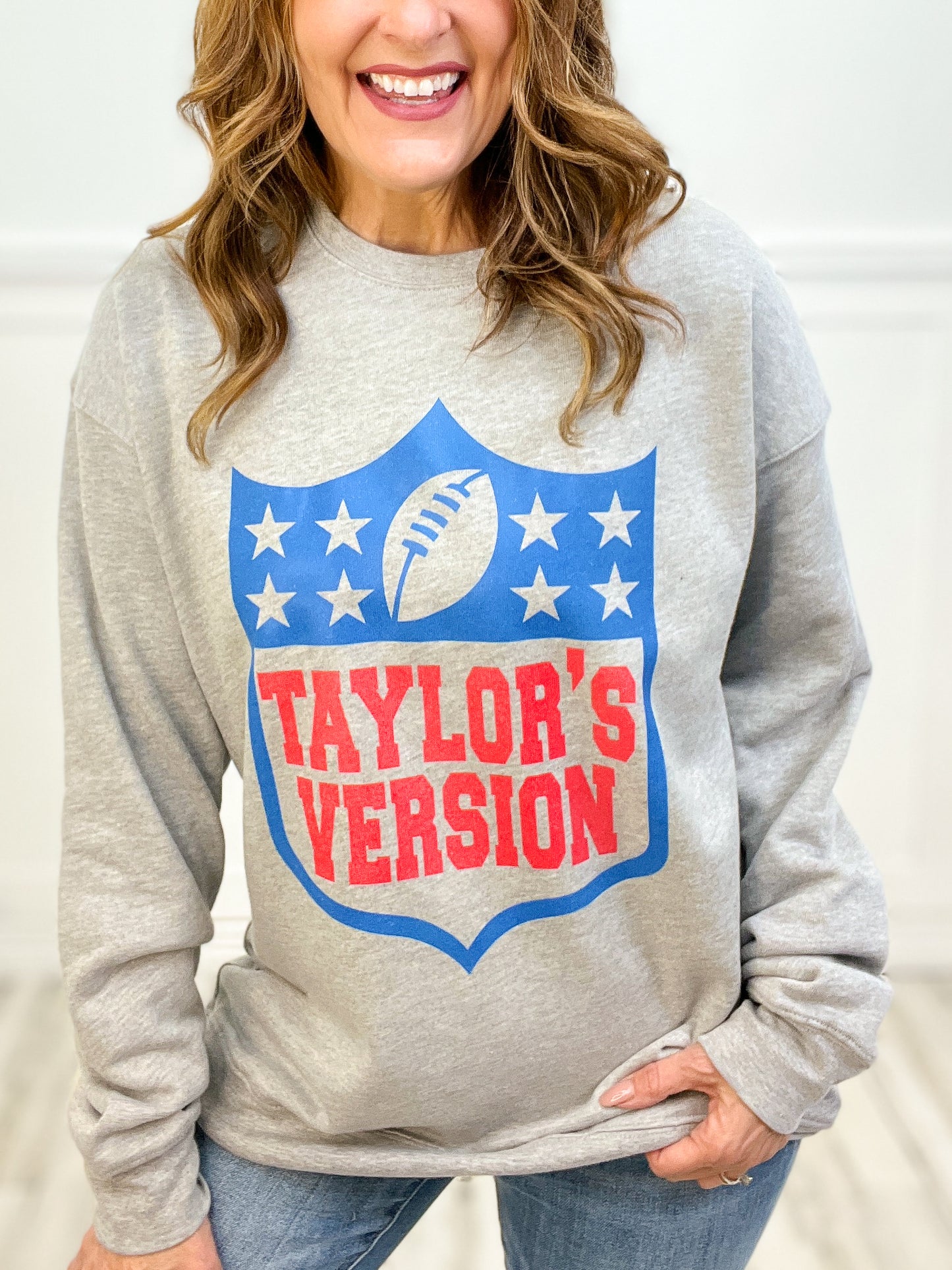 Football Taylor's Version Graphic Sweatshirt