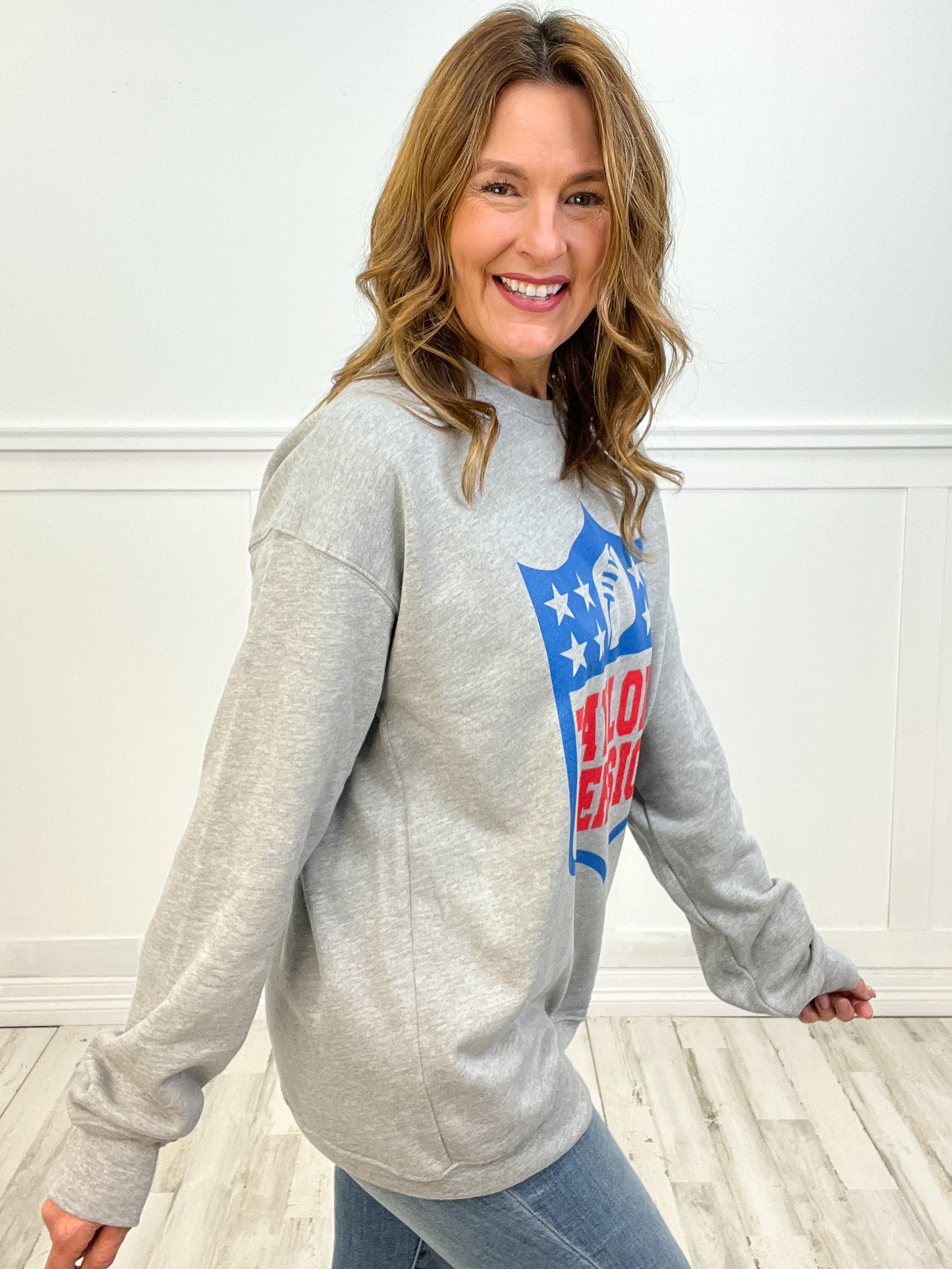 Football Taylor's Version Graphic Sweatshirt