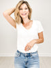 Ultra Soft Relaxed Fit V-Neck Tee