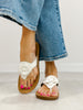 Corkys So Delish Sandal in WHITE