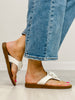 Corkys So Delish Sandal in WHITE