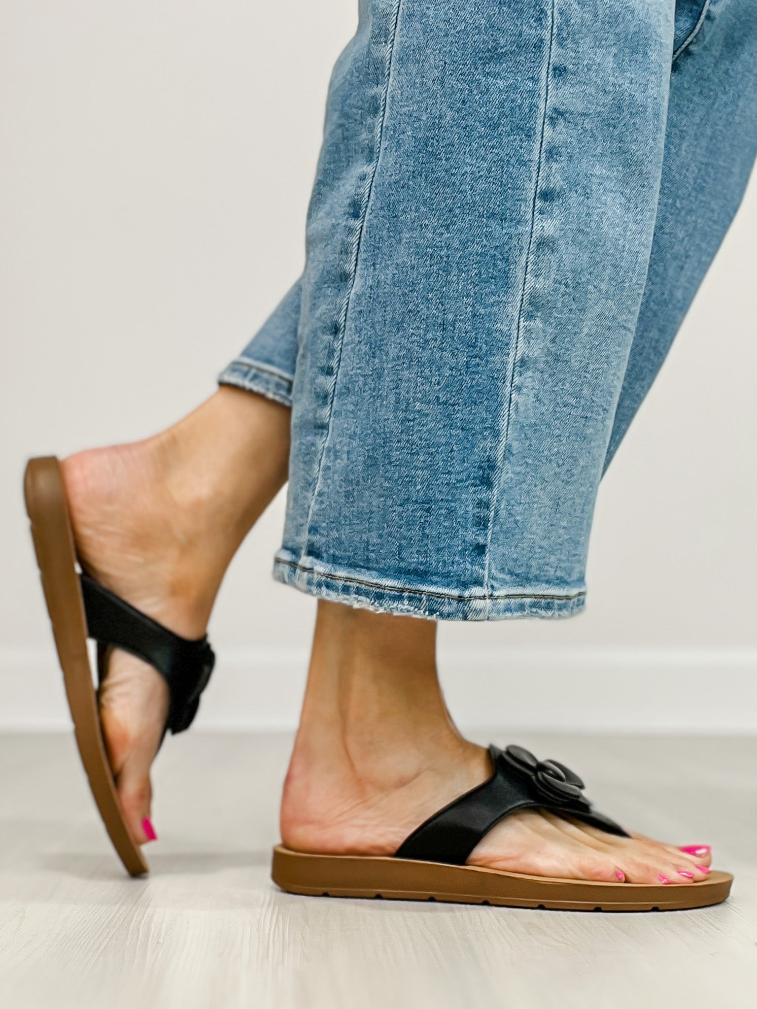 Corkys So Delish Sandal in BLACK