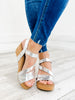 Corky's Giggle Wedge Sandal in Silver