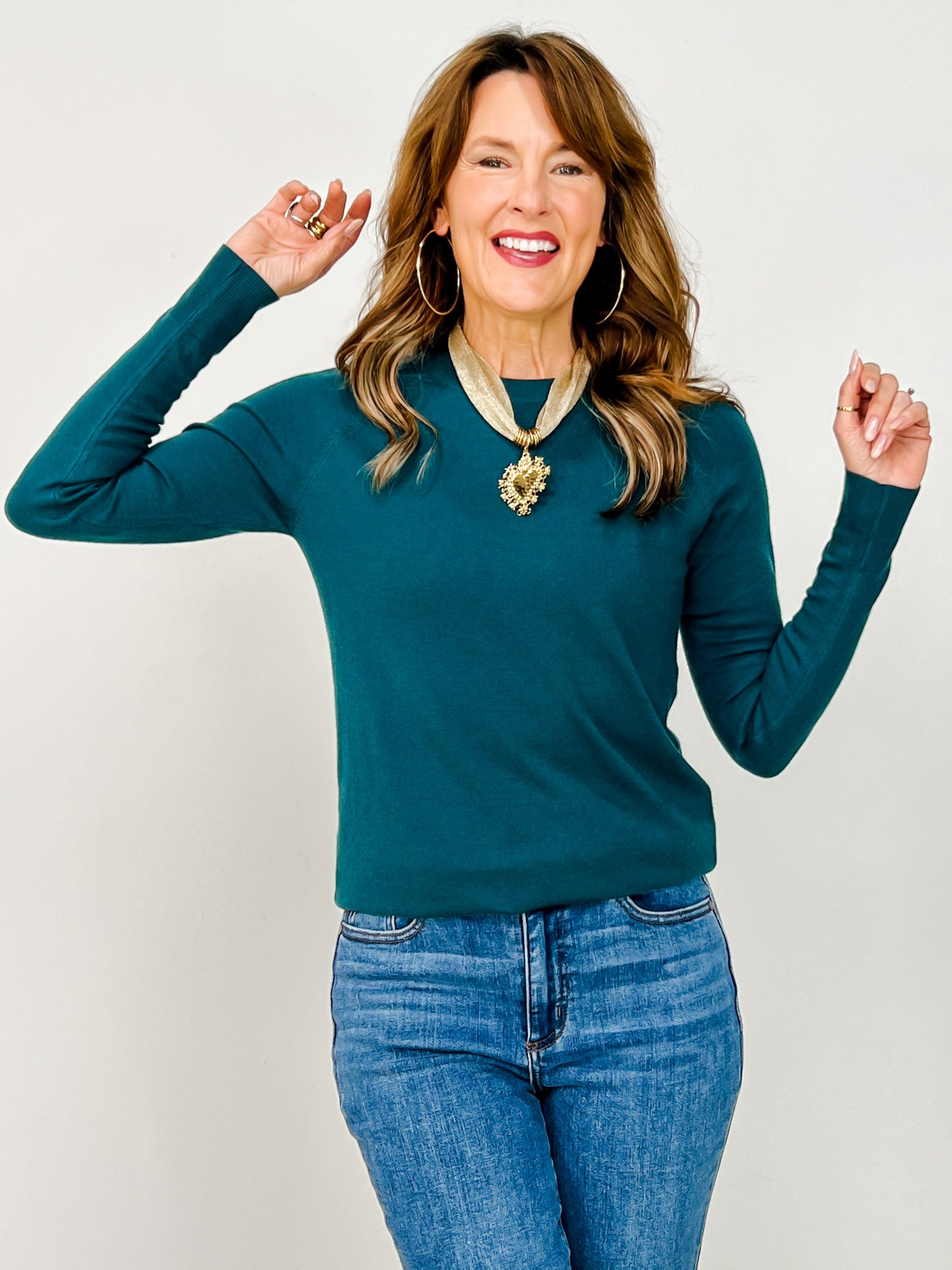 The Easy Does it Classic Knit Sweater