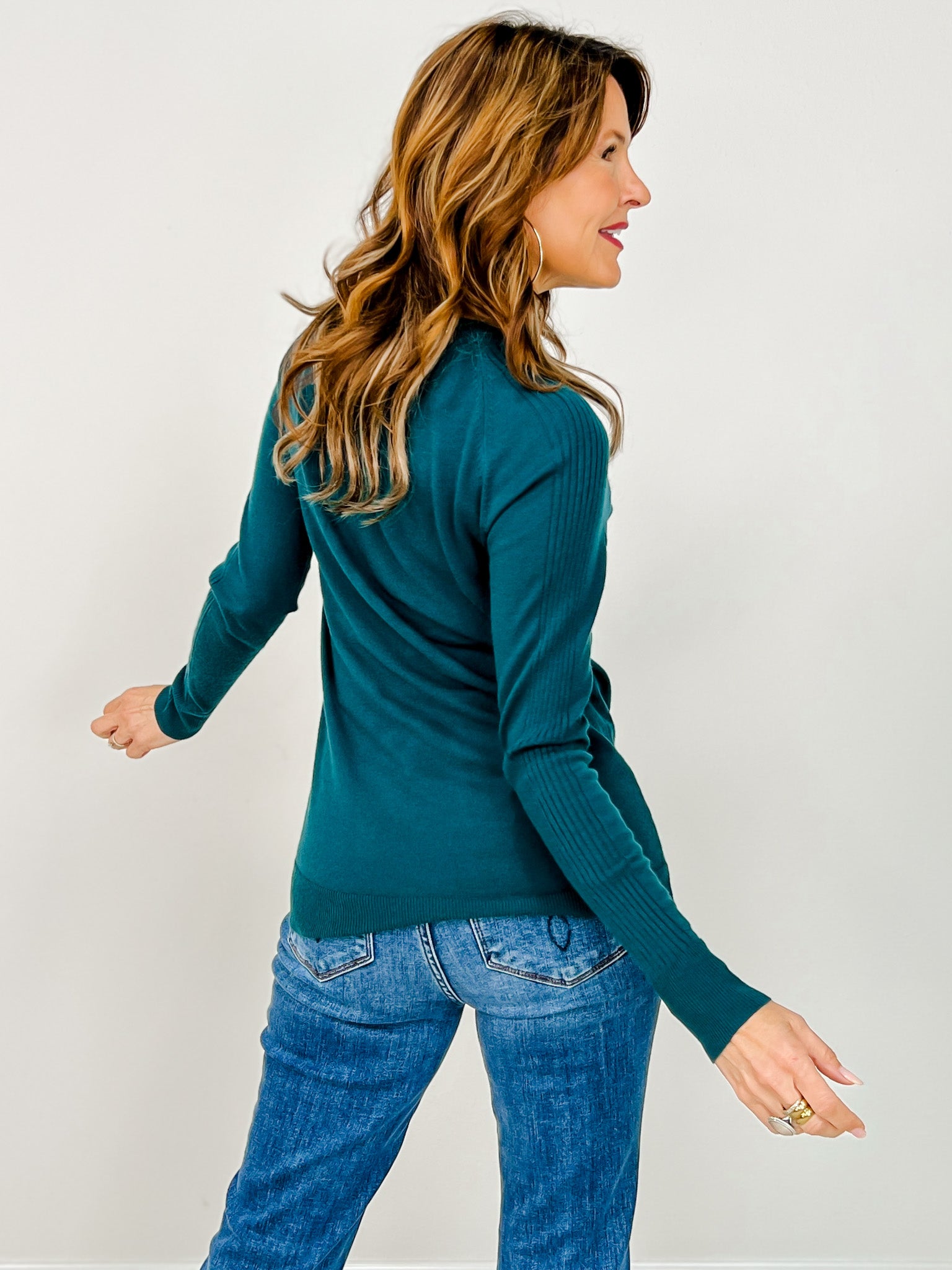 The Easy Does it Classic Knit Sweater