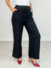 High Waist Drawstring Wide Leg Lounge Pants