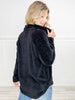 Sherpa Long Sleeve Zip Up Sweater Top