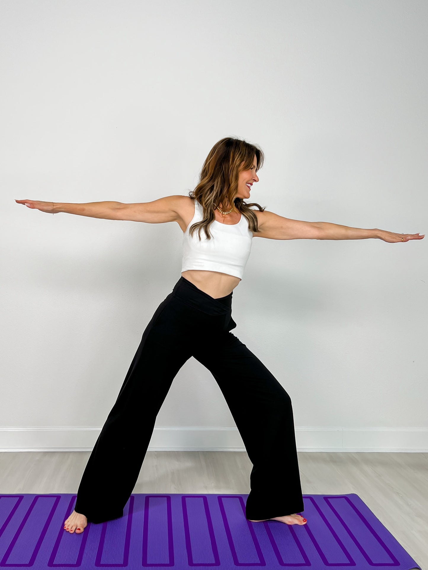 Recycled Butter V-Waist Wide Pant