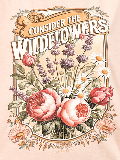 Consider The Wildflowers Graphic Tee
