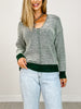 The Frieda Striped Knit Sweater