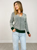 The Frieda Striped Knit Sweater